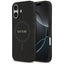 Guess Saffiano Classic Logo MagSafe dėklas iPhone 17 - juodas