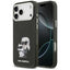 Karl Lagerfeld IML Aquarelle Karl & Choupette & Logo MagSafe dėklas iPhone 17 Pro Max - Juodas -- iPhone 17 Pro Max