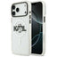 Karl Lagerfeld MagSafe dėklas iPhone 17 – skaidrus