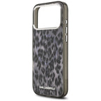 Karl Lagerfeld IML Leopard Pattern MagSafe dėklas iPhone 17 Pro Max - Juodas -- iPhone 17 Pro Max