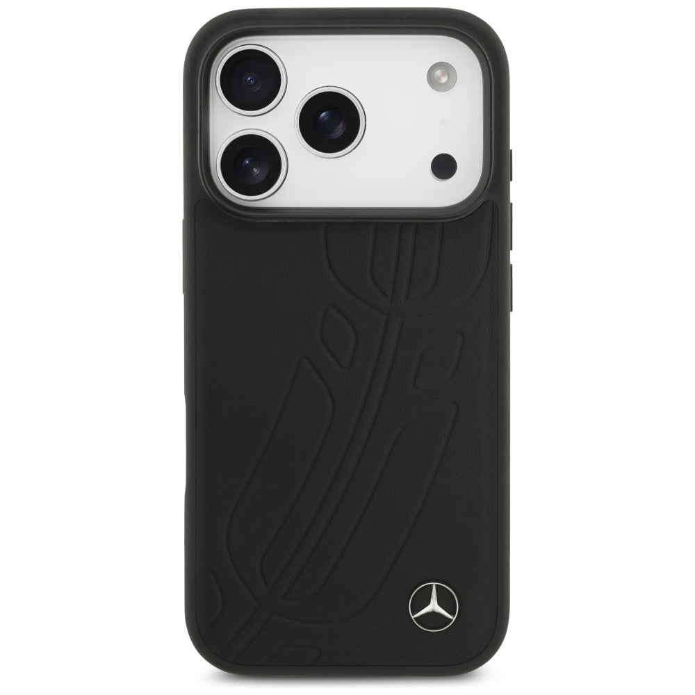Mercedes‑Benz odinis MagSafe dėklas iPhone 17 Pro – juodas -- iPhone 17 Pro
