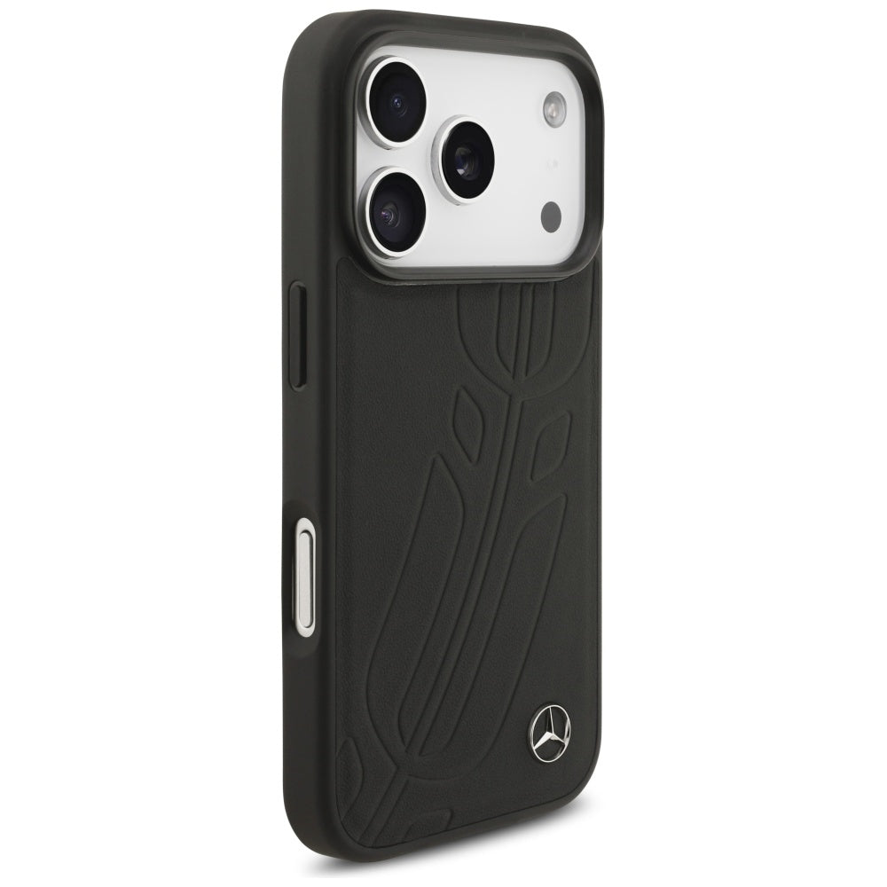 Mercedes‑Benz odinis MagSafe dėklas iPhone 17 Pro – juodas -- iPhone 17 Pro