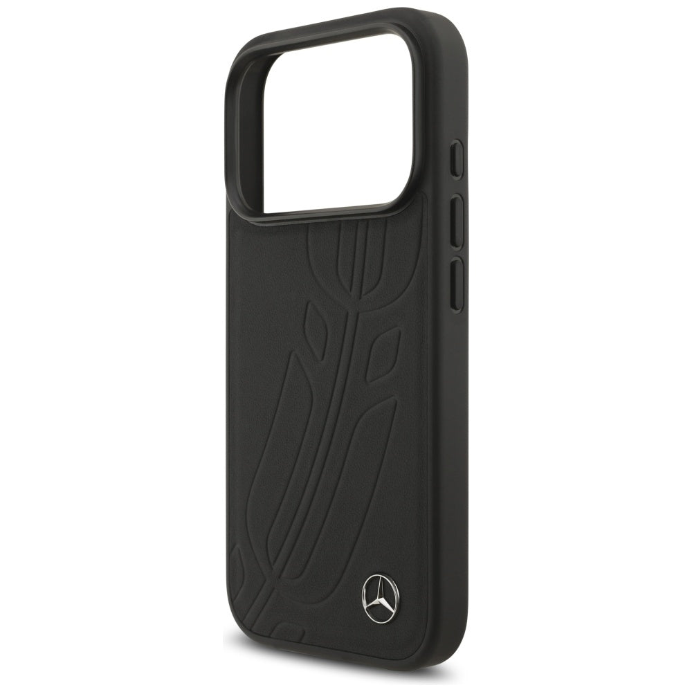 Mercedes‑Benz odinis MagSafe dėklas iPhone 17 Pro – juodas -- iPhone 17 Pro