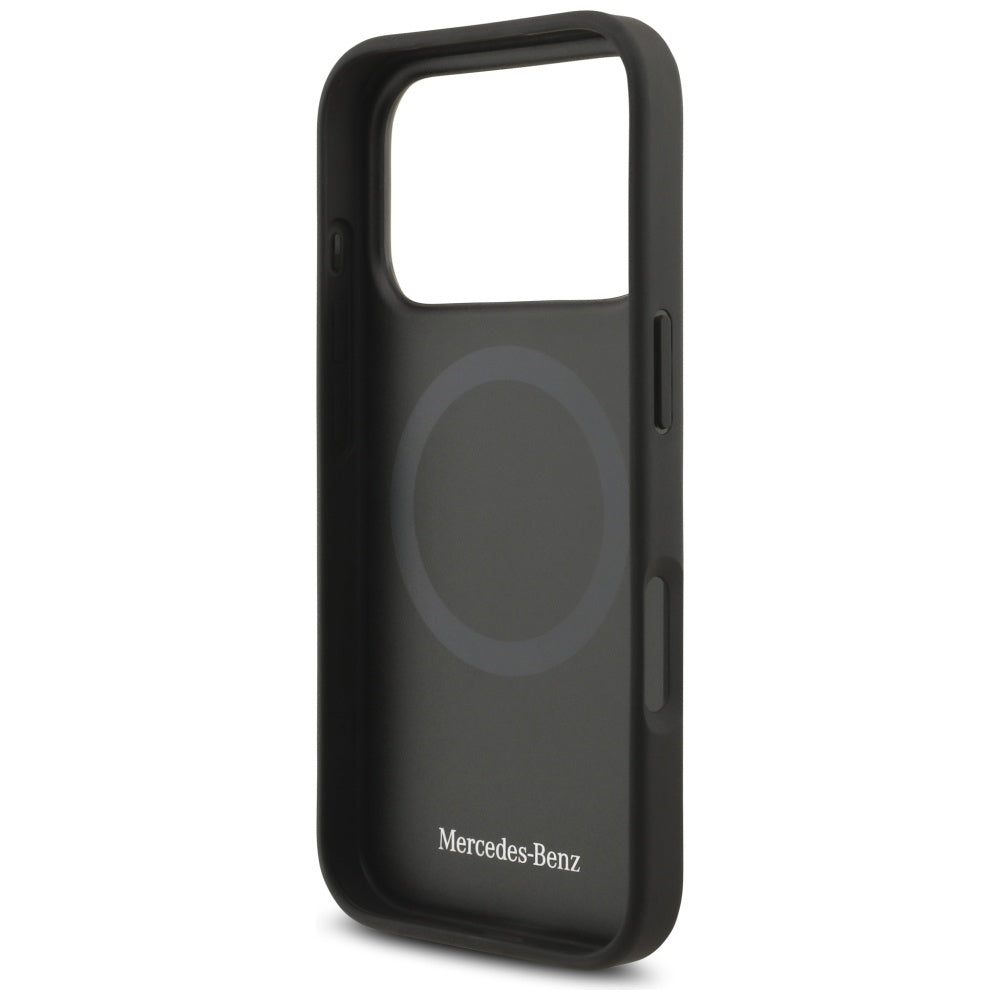 Mercedes‑Benz odinis MagSafe dėklas iPhone 17 Pro – juodas -- iPhone 17 Pro