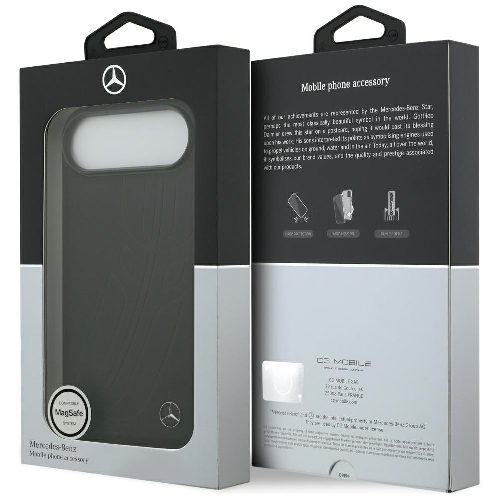 Mercedes-Benz odinis MagSafe dėklas iPhone Air – juodas