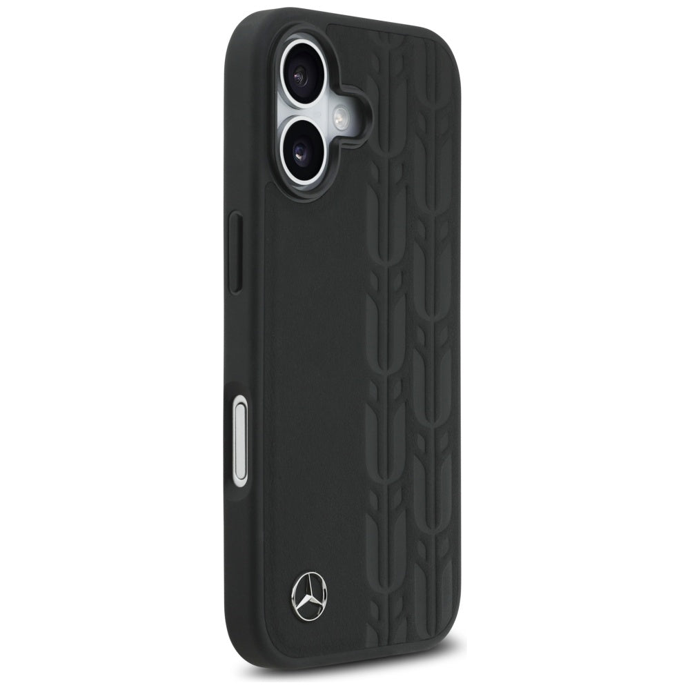 Mercedes-Benz odinis MagSafe dėklas iPhone 17 – juodas