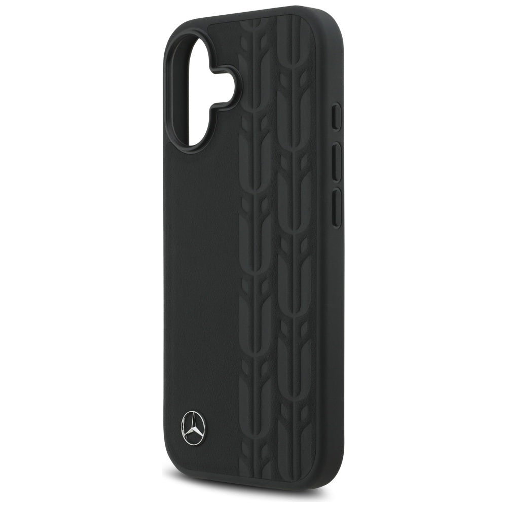 Mercedes-Benz odinis MagSafe dėklas iPhone 17 – juodas