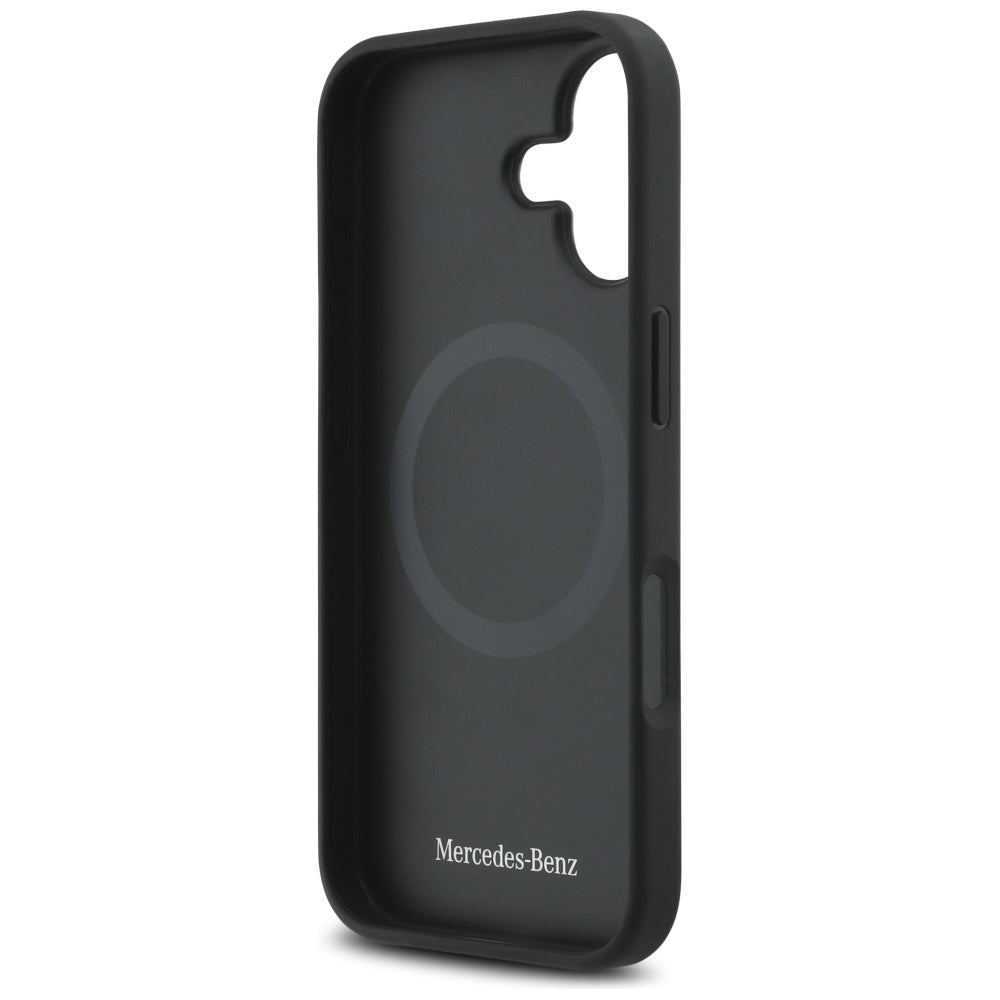 Mercedes-Benz odinis MagSafe dėklas iPhone 17 – juodas