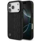 Mercedes-Benz odinis MagSafe dėklas iPhone 17 Pro – juodas