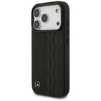 Mercedes-Benz odinis MagSafe dėklas iPhone 17 Pro – juodas
