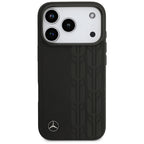 Mercedes-Benz odinis MagSafe dėklas iPhone 17 Pro – juodas
