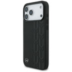 Mercedes-Benz odinis MagSafe dėklas iPhone 17 Pro Max – juodas