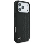 Mercedes-Benz odinis MagSafe dėklas iPhone 17 Pro Max – juodas
