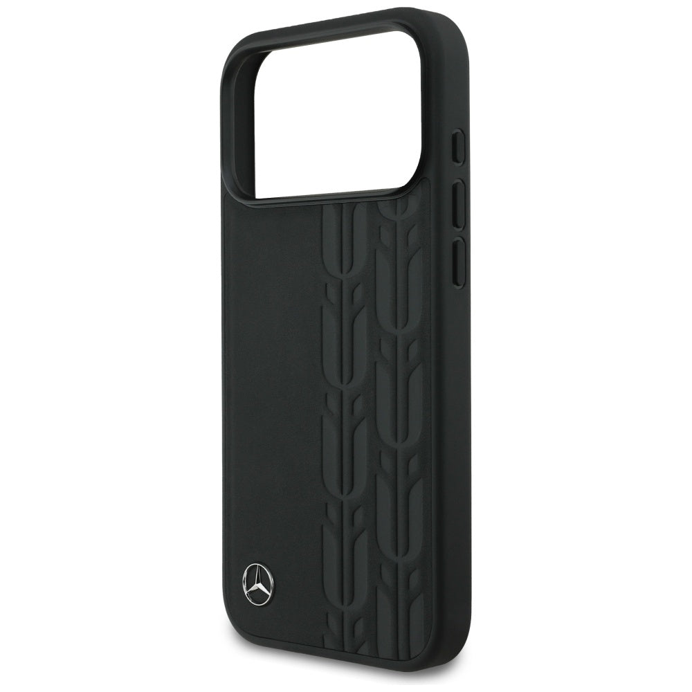 Mercedes-Benz odinis MagSafe dėklas iPhone 17 Pro Max – juodas