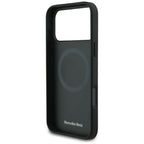 Mercedes-Benz odinis MagSafe dėklas iPhone 17 Pro Max – juodas
