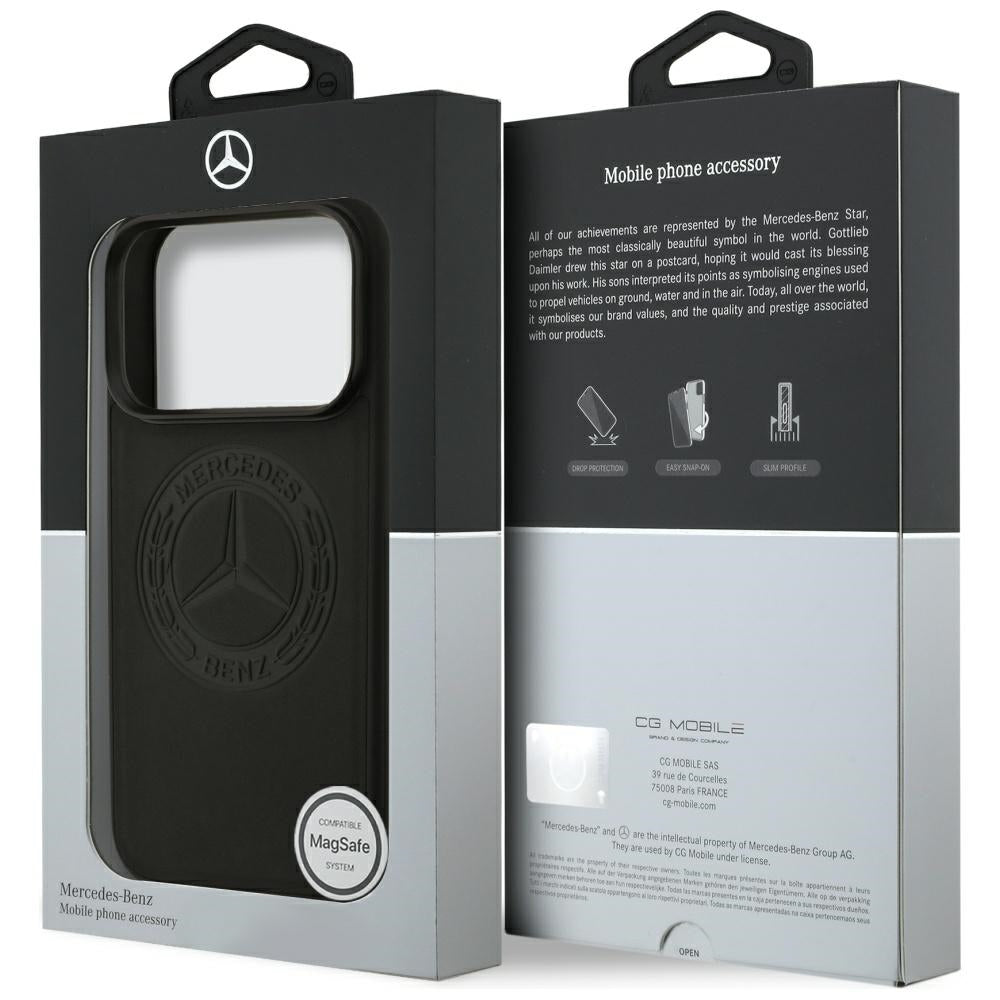Mercedes-Benz odinis MagSafe dėklas iPhone 17 Pro – juodas -- iPhone 17 Pro
