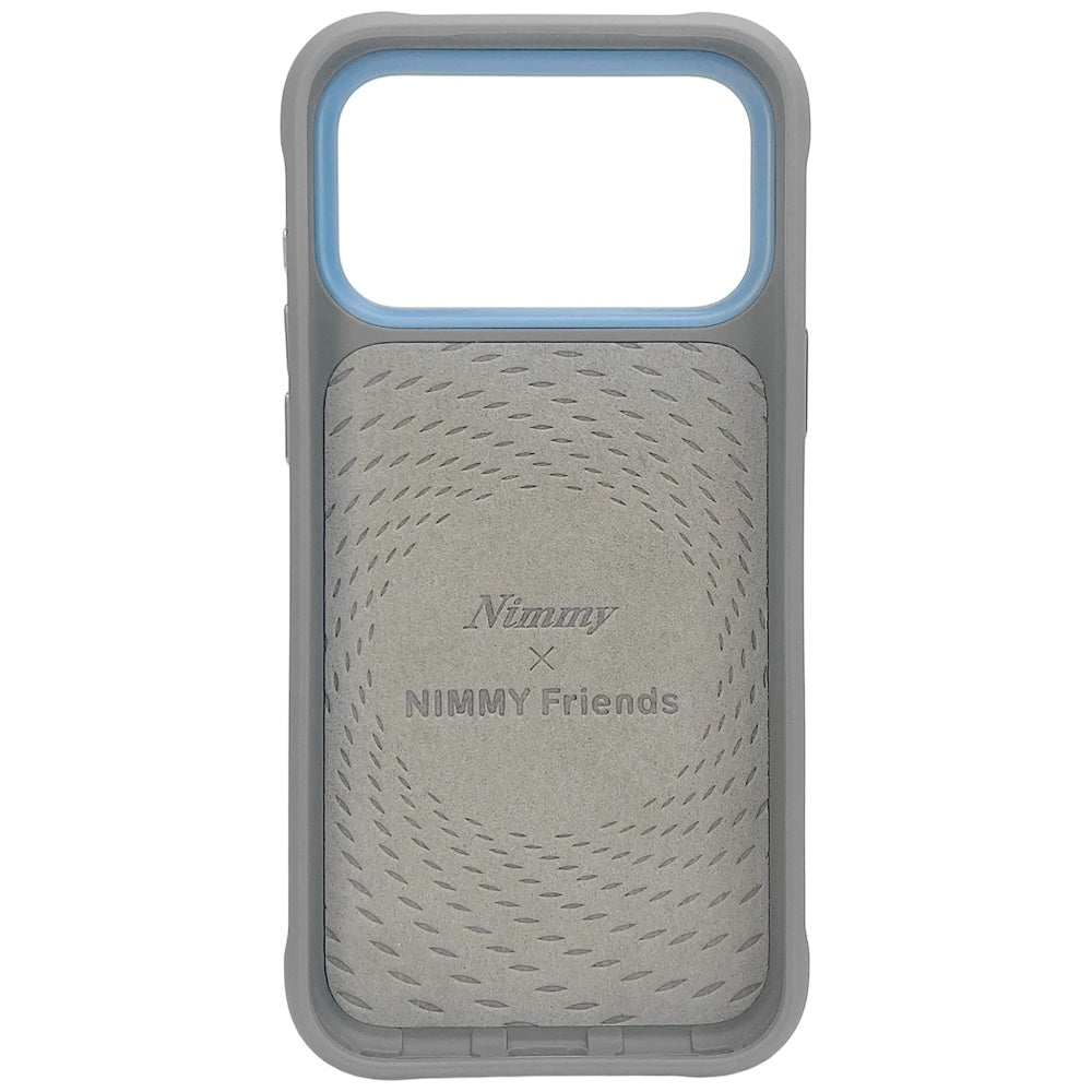 Nimmy Pantera MagSafe dėklas iPhone 17 Pro – šviesiai pilkas