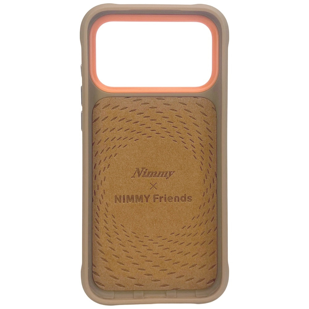 Nimmy Tiger MagSafe dėklas iPhone 17 Pro – šviesiai rudas