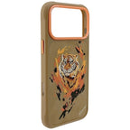 Nimmy Tiger MagSafe dėklas iPhone 17 Pro – šviesiai rudas
