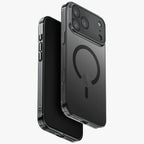 Uniq Airsuit dėklas, skirtas iPhone 17 Pro Max Magclick Charging – juodas