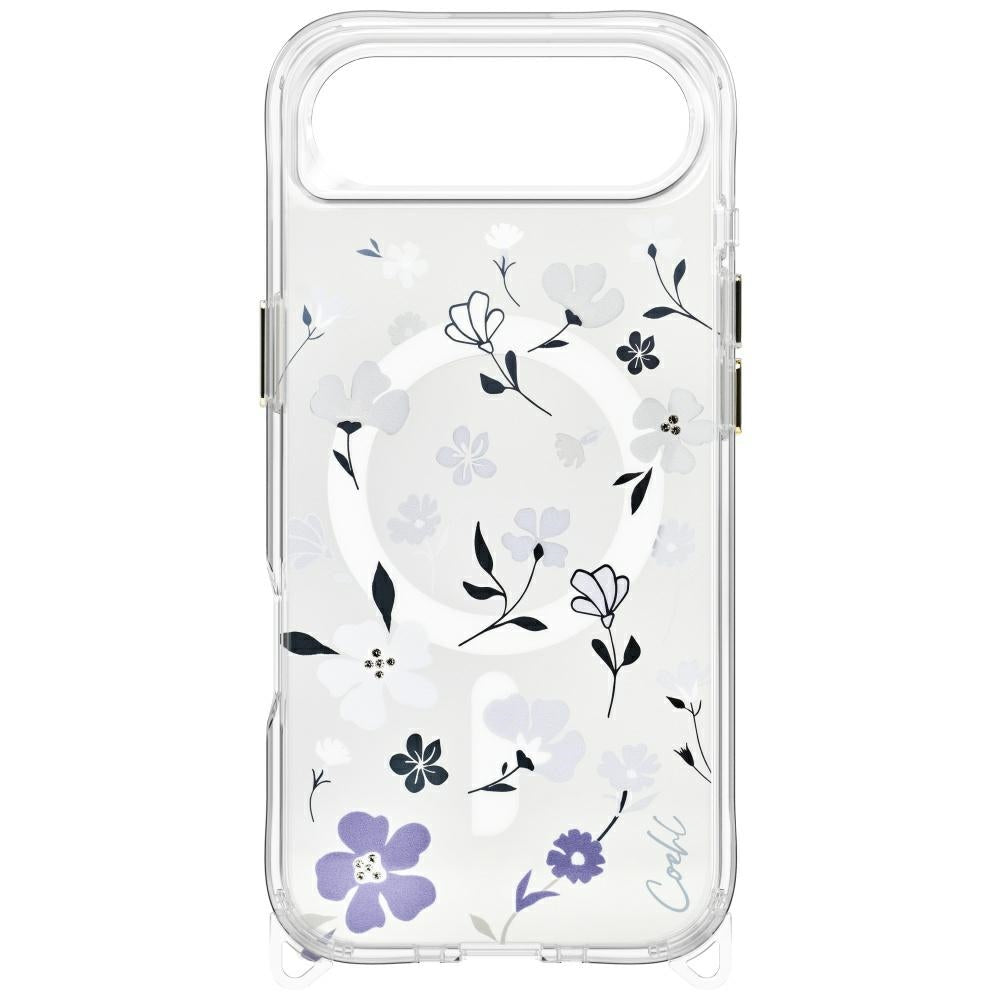 Uniq Coehl Amara magnetinis dėklas iPhone Air – skaidrus