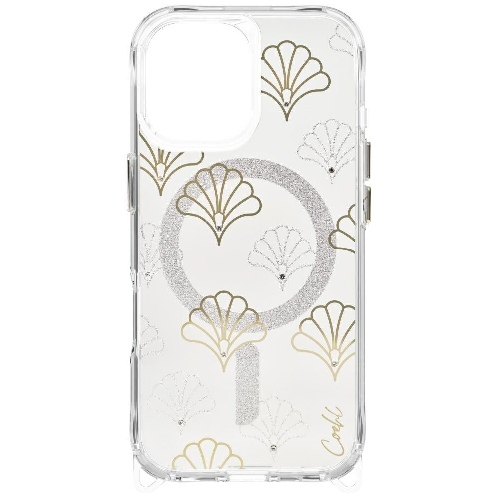 Uniq Coehl Maree MagClick dėklas iPhone 17 – sidabrinis
