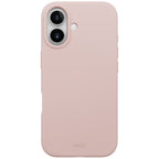 Uniq Lino MagClick dėklas iPhone 17 – rožinis
