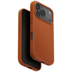 Uniq Lino MagClick dėklas iPhone 17 Pro – oranžinis