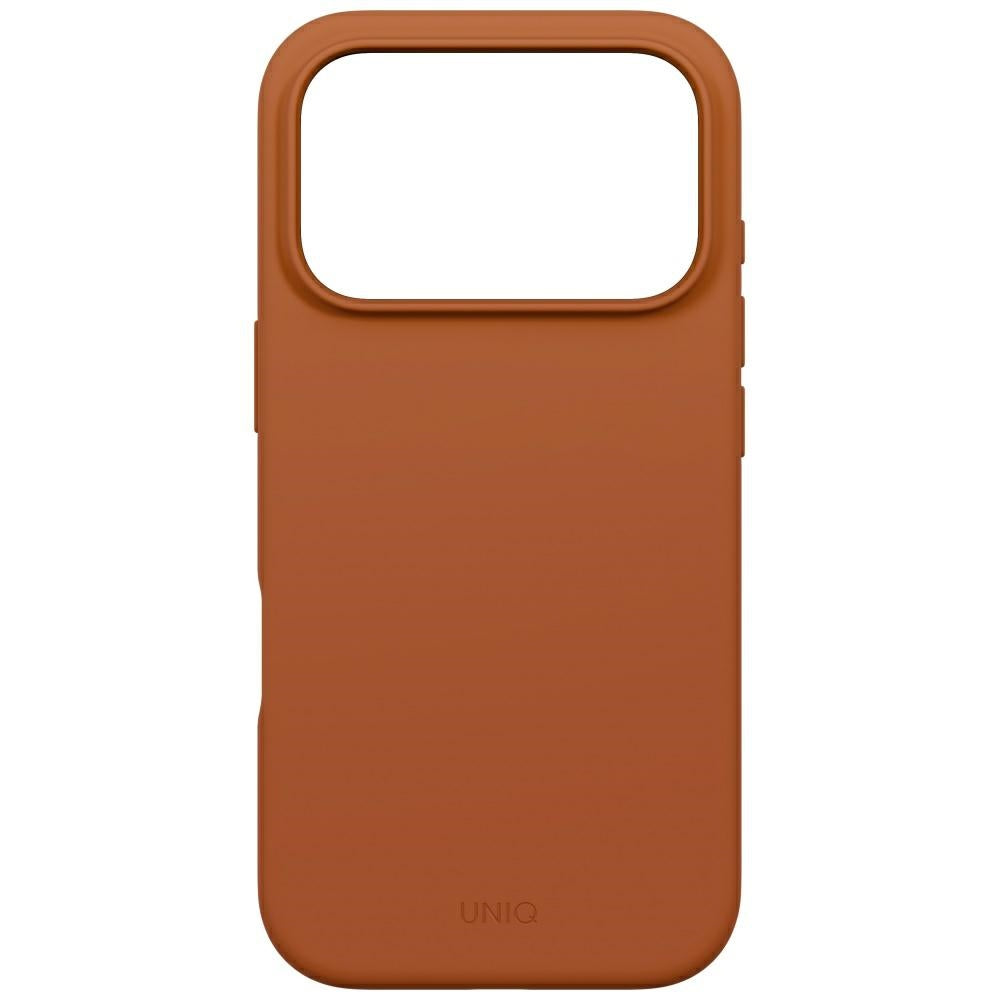 Uniq Lino MagClick dėklas iPhone 17 Pro – oranžinis