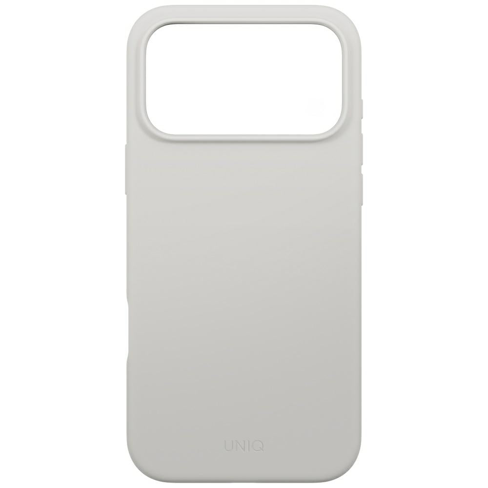 Uniq Lino MagClick dėklas iPhone 17 Pro Max – pilkas