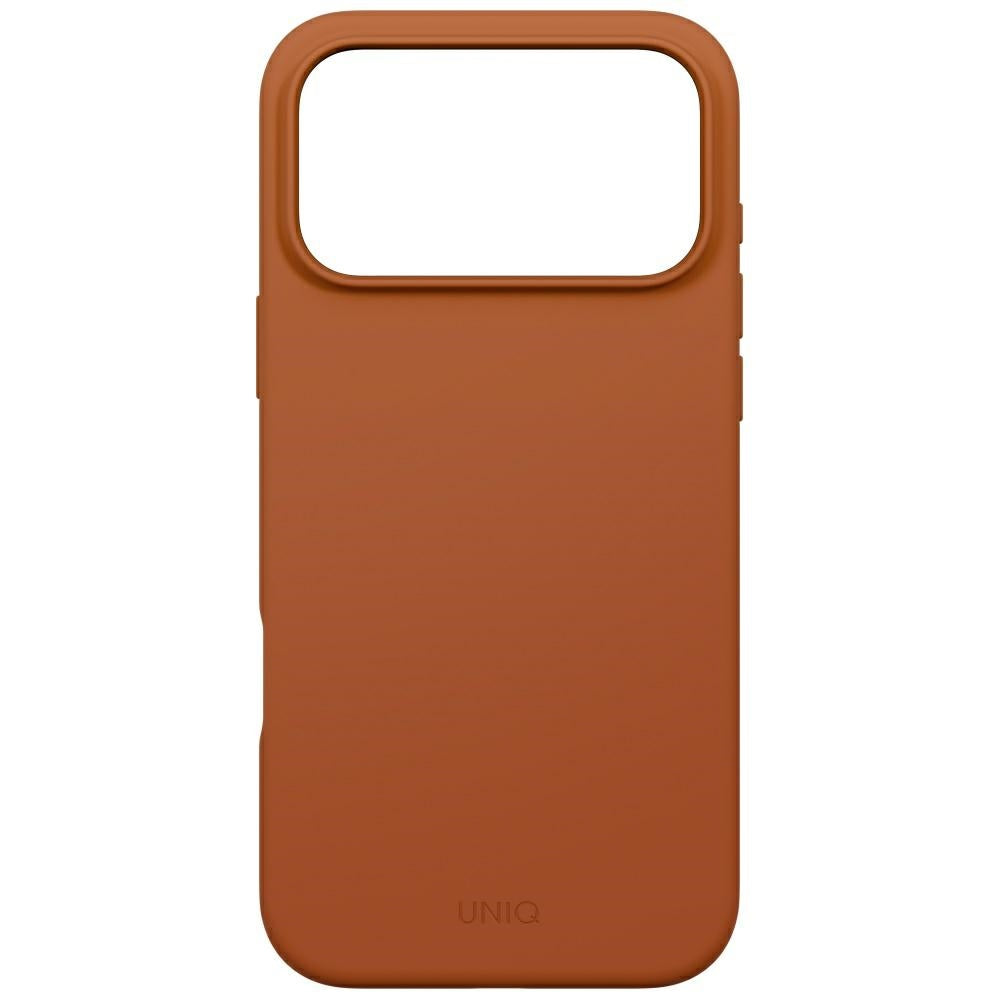 Uniq Lino MagClick dėklas iPhone 17 Pro Max – oranžinis -- iPhone 17 Pro Max