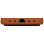 Uniq Lino MagClick dėklas iPhone 17 Pro Max – oranžinis -- iPhone 17 Pro Max