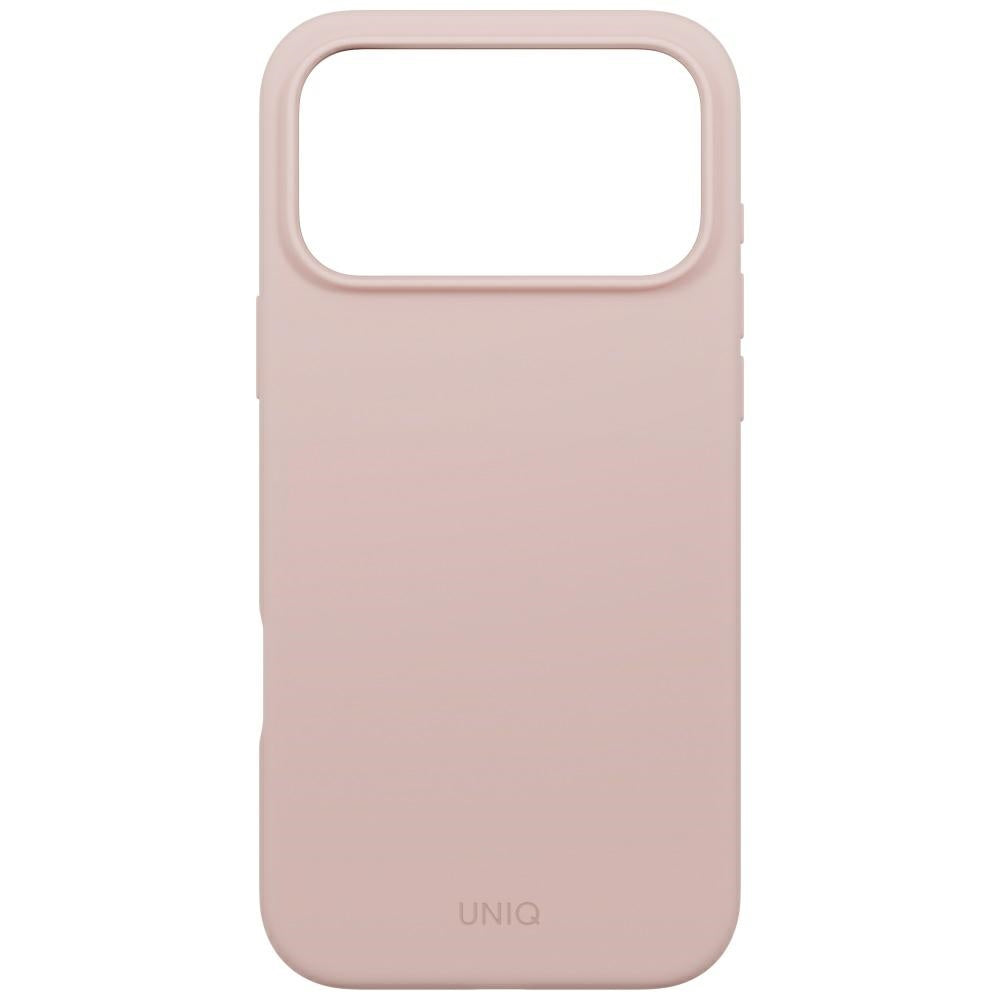 Uniq Lino iPhone 17 Pro Max Magclick įkrovimo dėklas – rožinis -- iPhone 17 Pro Max