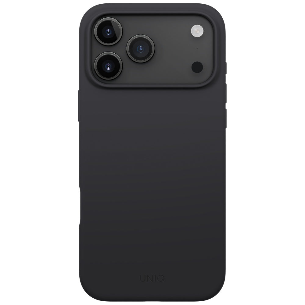 Uniq Lino MagClick dėklas iPhone 17 Pro Max – pilkas