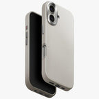 Uniq Lyden MagClick dėklas iPhone 17 – pilkas