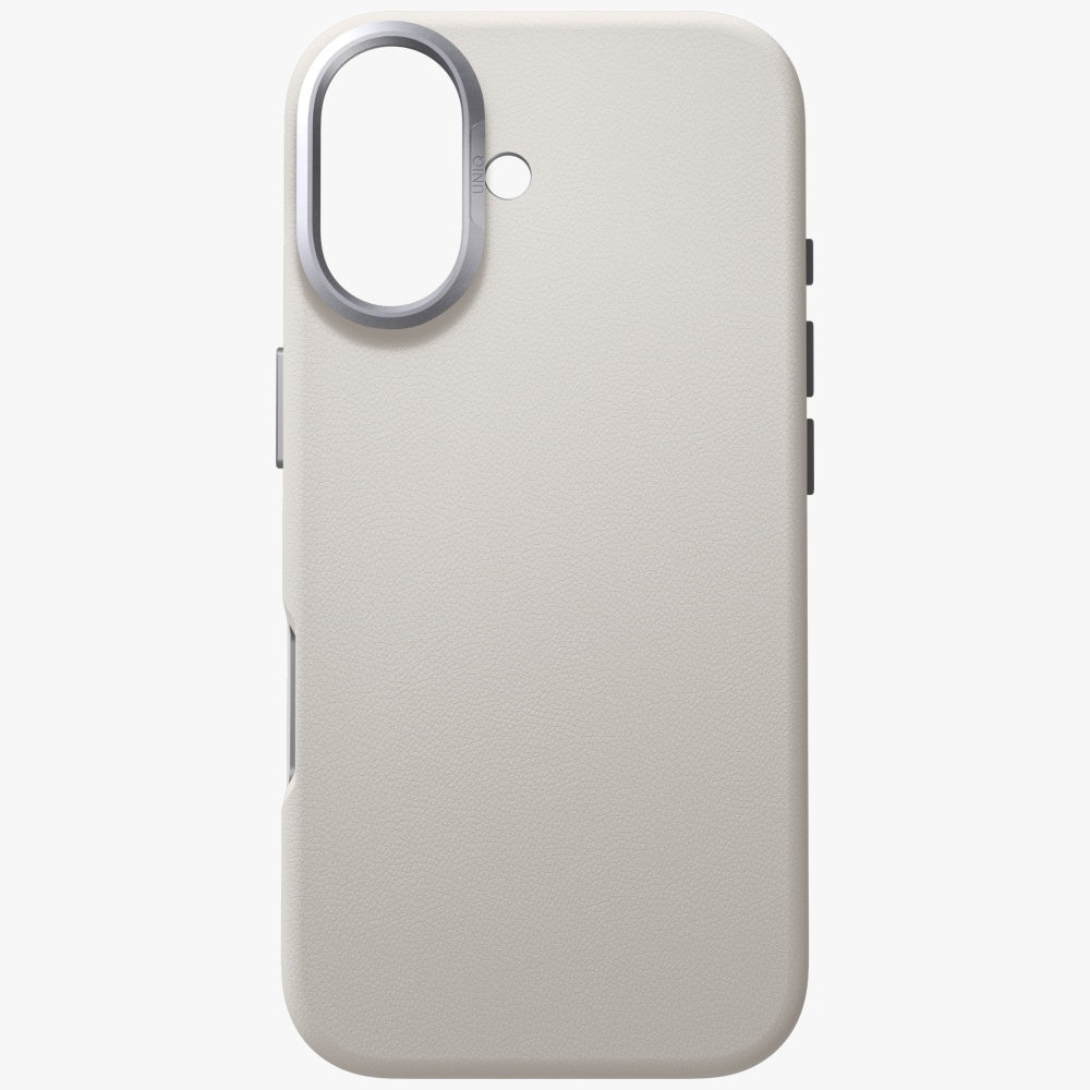 Uniq Lyden MagClick dėklas iPhone 17 – pilkas