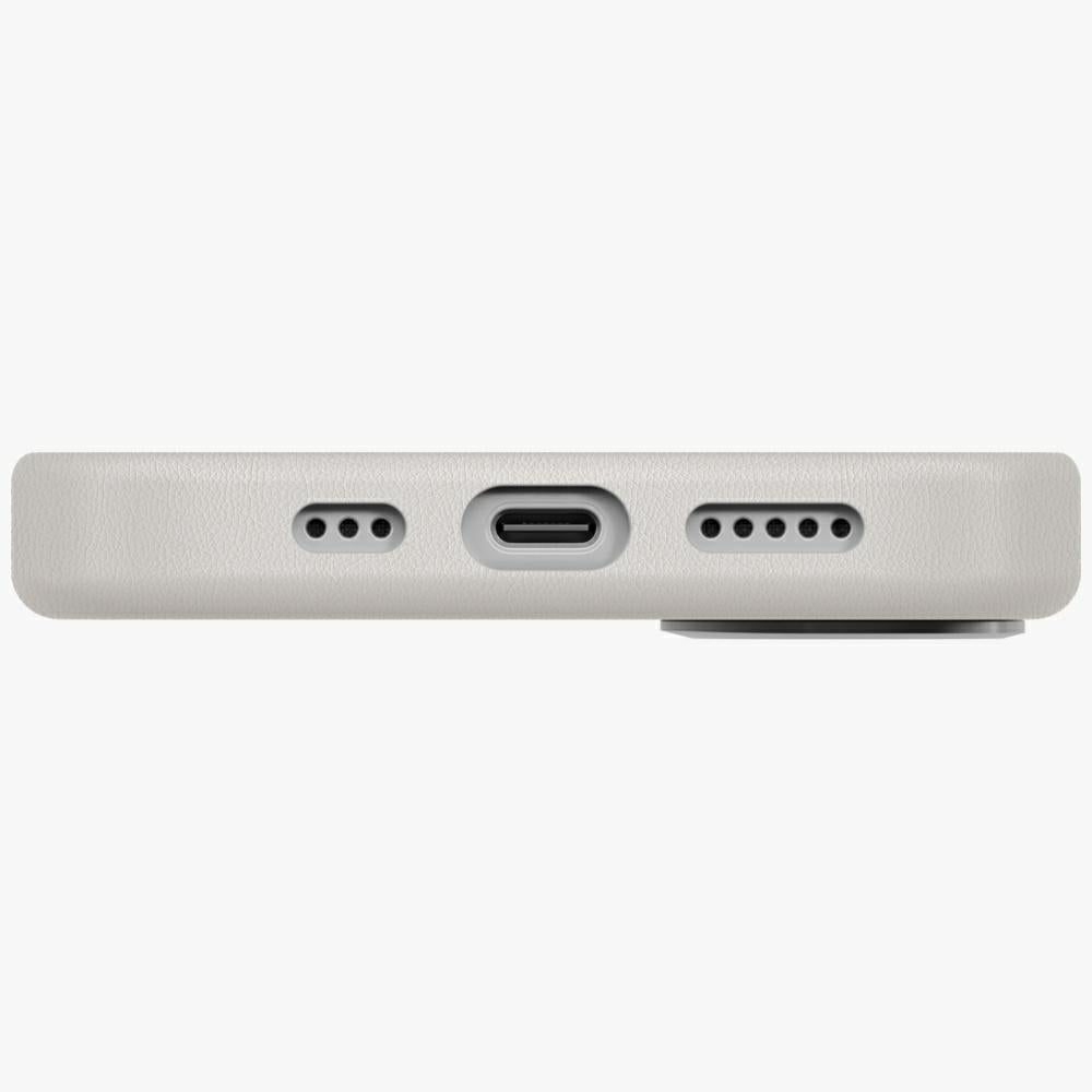 Uniq Lyden MagClick dėklas iPhone 17 – pilkas