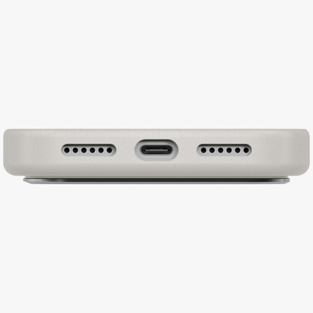 Uniq Lyden iPhone 17 Pro Max Magclick įkrovimo dėklas – pilkas