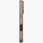 Uniq Lyden DS MagClick dėklas iPhone 17 Pro – oranžinis/pilkas