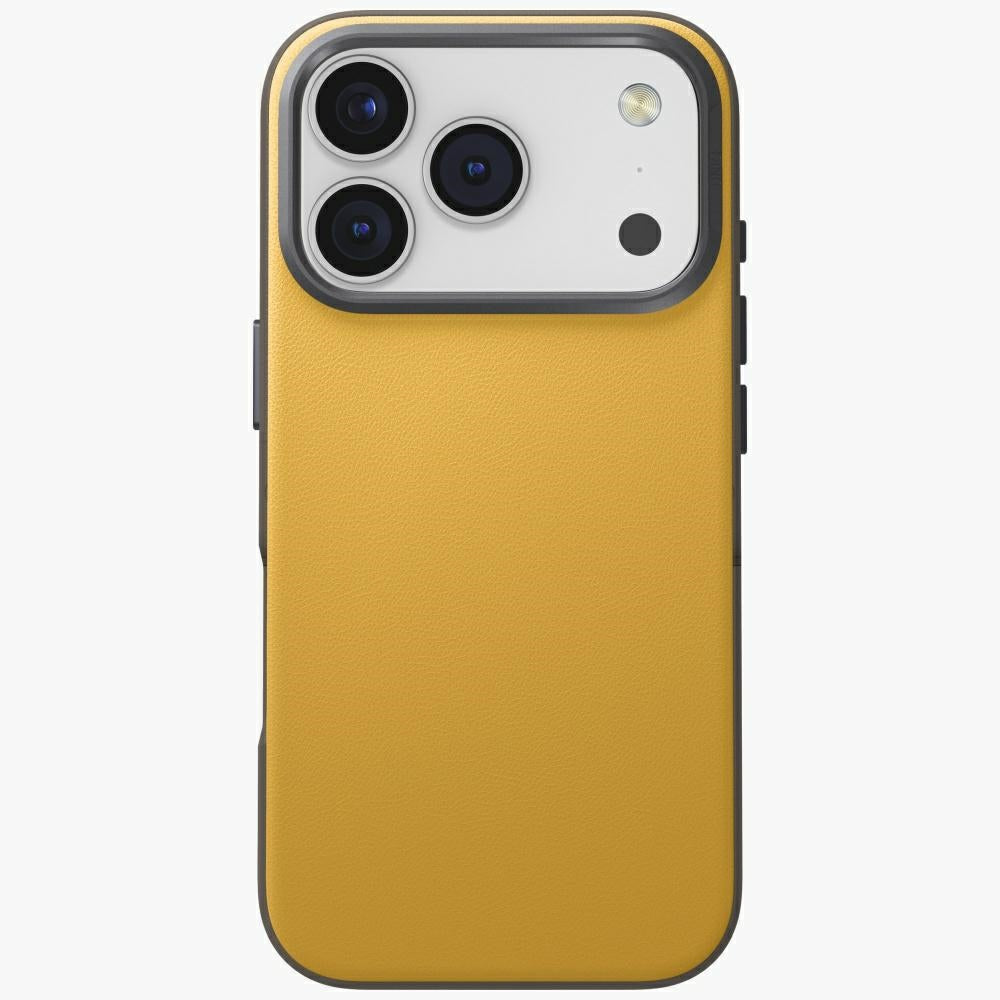 Uniq Lyden DS dėklas iPhone 17 Pro Magclick Charging - Geltona-pilka -- iPhone 17 Pro