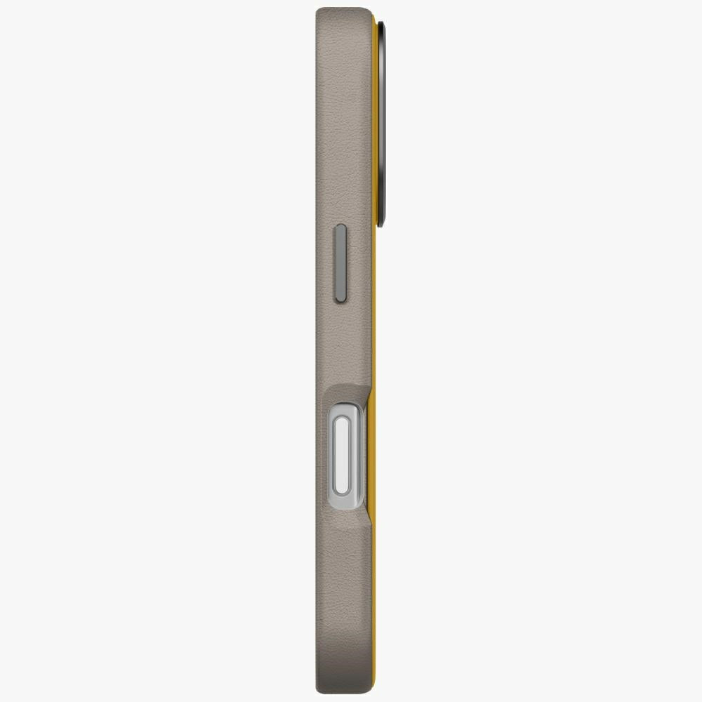 Uniq Lyden DS dėklas iPhone 17 Pro Magclick Charging - Geltona-pilka -- iPhone 17 Pro