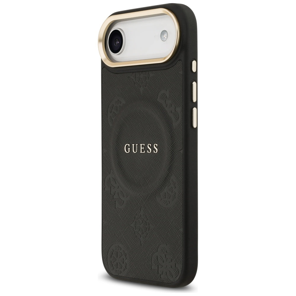 Guess Peony Hot Stamp MagSafe iPhone Air dėklas – juodas -- Cell phone cases and covers