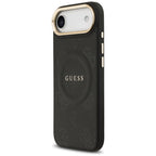 Guess Peony Hot Stamp MagSafe iPhone Air dėklas – juodas -- Cell phone cases and covers