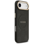 Guess Peony Hot Stamp MagSafe iPhone Air dėklas – juodas -- Cell phone cases and covers