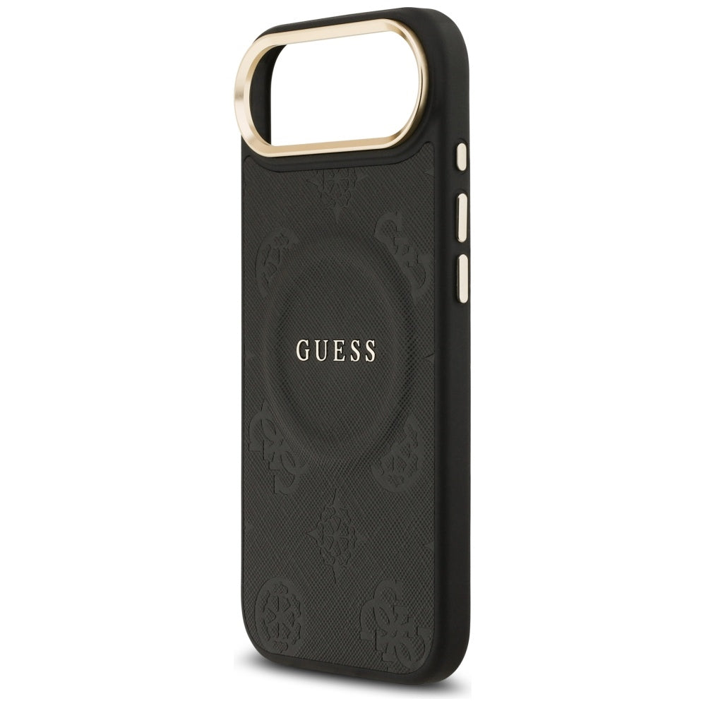 Guess Peony Hot Stamp MagSafe iPhone Air dėklas – juodas -- Cell phone cases and covers
