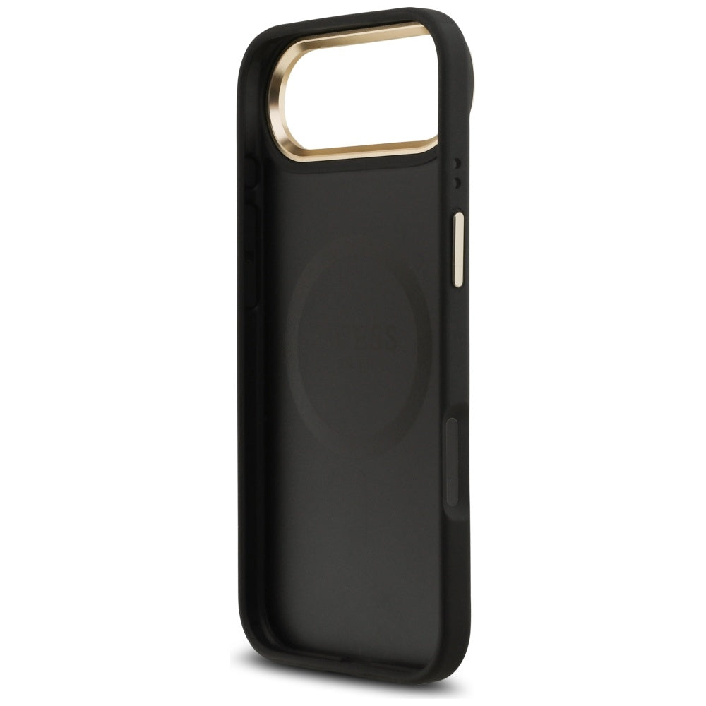 Guess Peony Hot Stamp MagSafe iPhone Air dėklas – juodas -- Cell phone cases and covers