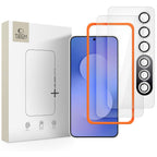 Tech-Protect Easy Set+ grūdintas stiklas Galaxy S25 FE – skaidrus -- Samsung Galaxy S25 FE