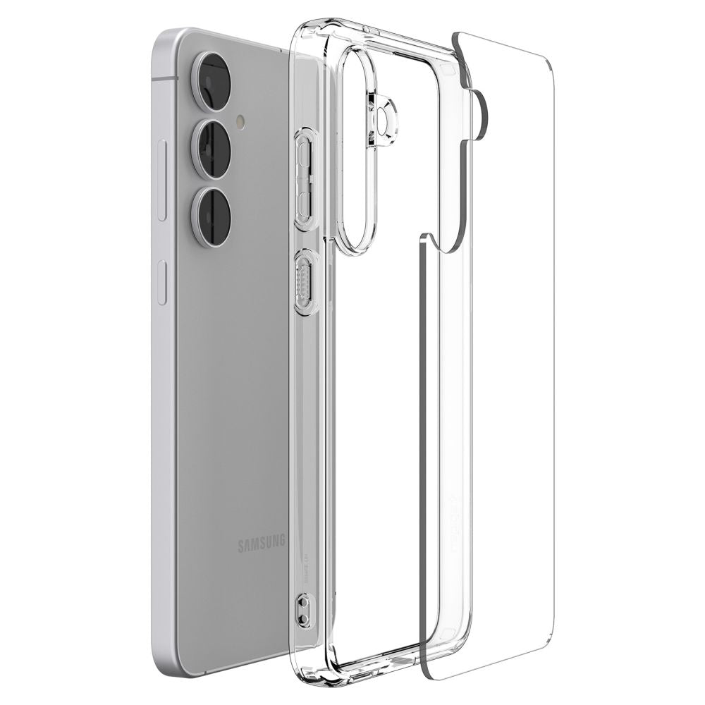 Spigen Ultra Hybrid dėklas Samsung Galaxy S25 FE – skaidrus -- Samsung Galaxy S25 FE
