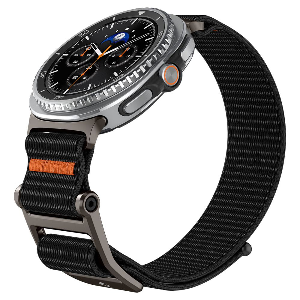 Spigen DuraPro Flex dirželis, skirtas Samsung Galaxy Watch 40/44/46 mm - juodas