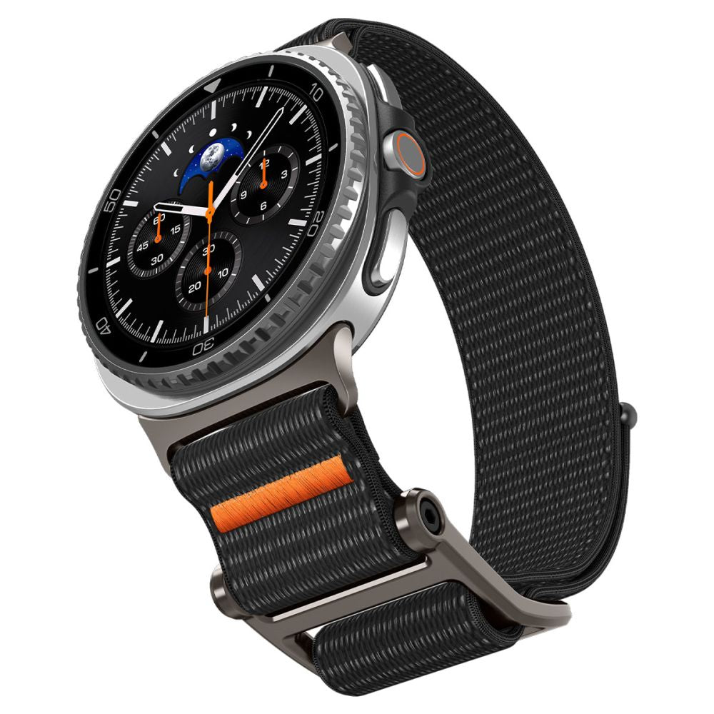 Spigen DuraPro Flex dirželis, skirtas Samsung Galaxy Watch 40/44/46 mm - juodas